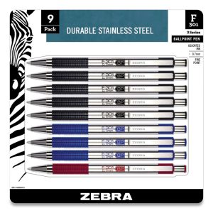 Zebra® F-301® Retractable Ballpoint Pen