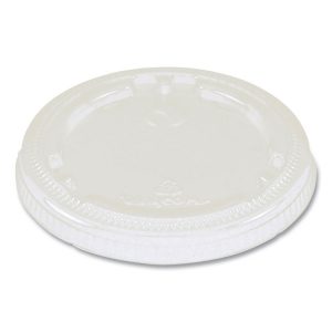 World Centric® PLA Lids for Fiber Cups
