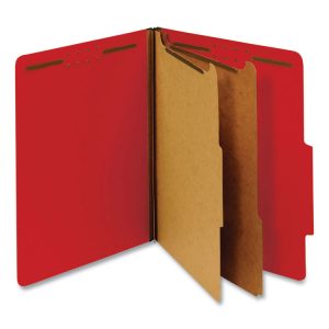 Universal® Bright Colored Pressboard Classification Folders
