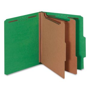 Universal® Bright Colored Pressboard Classification Folders
