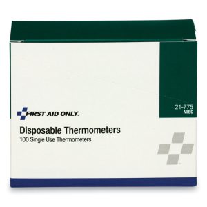 First Aid Only™ Disposable Forehead Thermometer