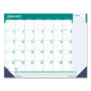 House of Doolittle™ Express Track Monthly Desk Pad Calendar
