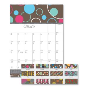 House of Doolittle™ 100% Recycled Bubbleluxe Wall Calendar