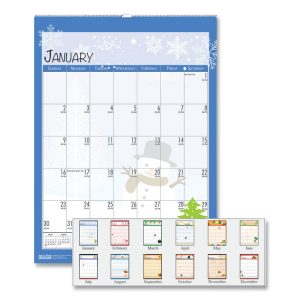 House of Doolittle™ 100% Recycled Seasonal Wall Calendar
