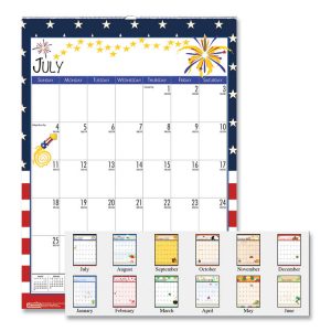 House of Doolittle™ 100% Recycled Seasonal Wall Calendar