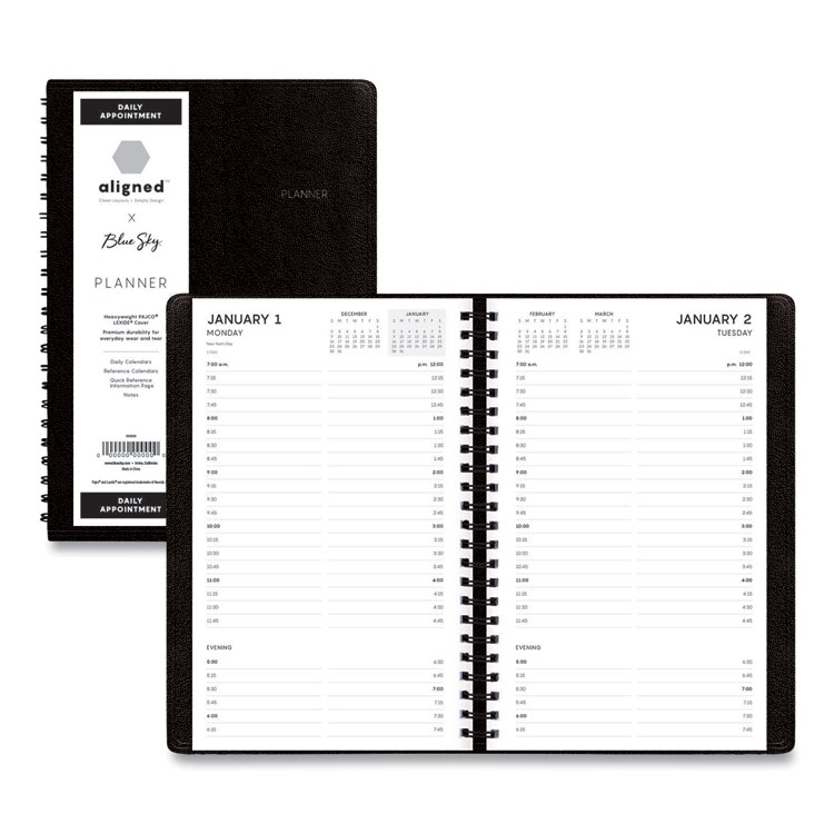 Blue Sky® Aligned™ Daily Appointment Planner Blue Sky® Aligned™ Daily Appointment Planner