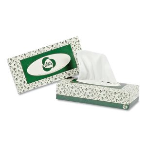Eco Green® Recycled Two-Ply Facial Tissue