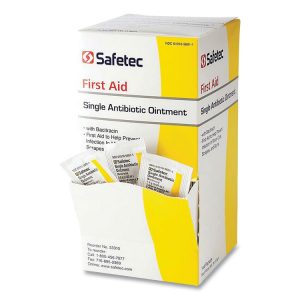 Safetec® First Aid Single Antibiotic Ointment