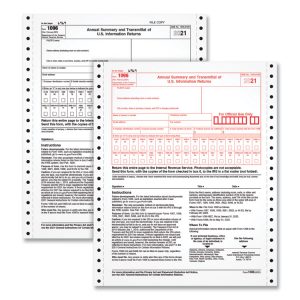 TOPS™ 1096 Tax Form