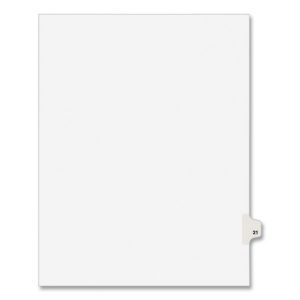 Avery® Preprinted Avery® Style Legal Dividers