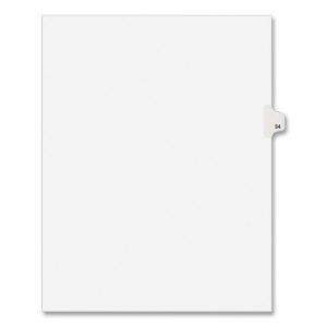 Avery® Preprinted Avery® Style Legal Dividers