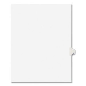 Avery® Preprinted Avery® Style Legal Dividers