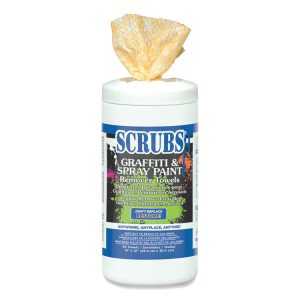 SCRUBS® Graffiti & Spray Paint Remover Towels