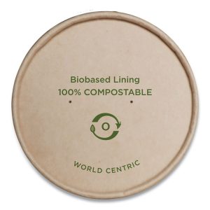 World Centric® Paper Lids for Bowls